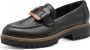 Tamaris leren damesschoenen 1-24722-43 003 damesschoenen M2472243 zwart - Thumbnail 3