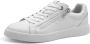 Tamaris Trainers 1-23709-44 100 Dames Lage Top Damesleer M2370944 Wit - Thumbnail 2
