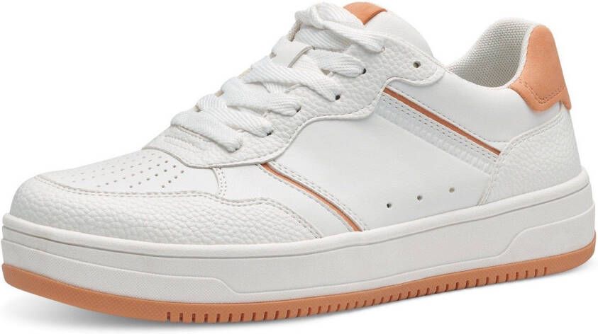 Tamaris Plateausneakers met verwisselbare voetbed vrijetijdsschoen lage schoen veterschoen - Foto 3