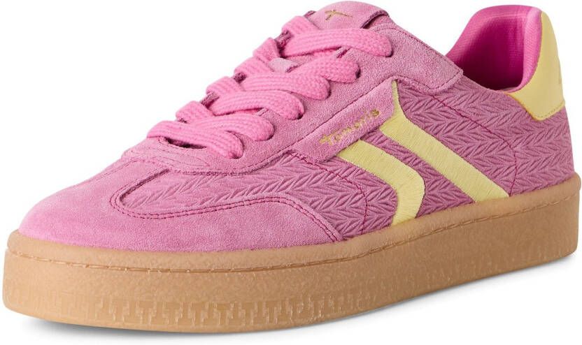Tamaris Plateausneakers vrijetijdsschoen halfschoen veterschoen met gepolsterde schacht