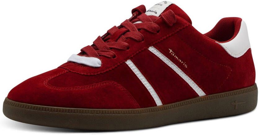 Tamaris Plateausneakers vrijetijdsschoen halfschoen veterschoen met gepolsterde schacht