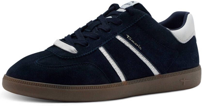 Tamaris Plateausneakers vrijetijdsschoen halfschoen veterschoen met gepolsterde schacht - Foto 2