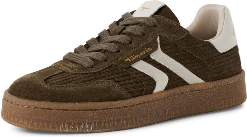 Tamaris Plateausneakers vrijetijdsschoen halfschoen veterschoen met gepolsterde schacht