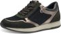 Tamaris Plateausneakers vrijetijdsschoen lage schoen veterschoen met subtiele metallic-details - Thumbnail 3