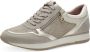 Tamaris Plateausneakers vrijetijdsschoen lage schoen veterschoen met subtiele metallic-details - Thumbnail 3