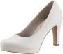 Tamaris Witte Elegante Gesloten Pumps White Dames - Thumbnail 2