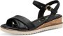 Tamaris Sandaaltjes sleehak zomerschoen sandalen met gespsluiting - Thumbnail 2