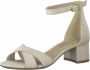Tamaris Sandaaltjes blokhak zomerschoen sandalette met kruisband - Thumbnail 2