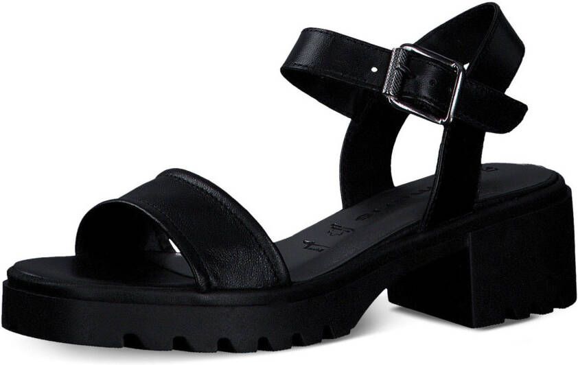 Tamaris Sandaaltjes zomerschoen sandaal blokhak met verstelbare gesp - Foto 2