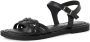 Tamaris Sandalen sandalette zomerschoen met riempjes in vlechtlook - Thumbnail 2