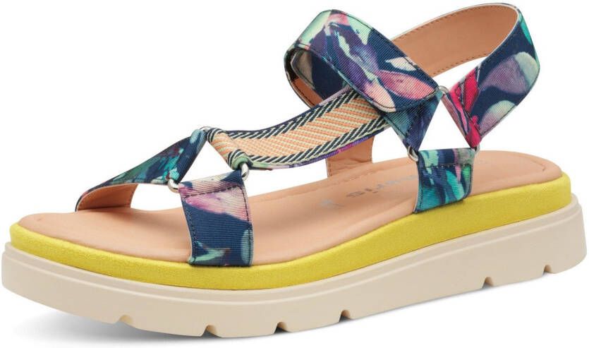 Tamaris Sandalen plateau zomerschoen sandalette met touch it-uitrusting