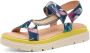 Tamaris Sandalen plateau zomerschoen sandalette met touch it-uitrusting - Thumbnail 2