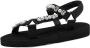 Tamaris Sandalen sleehak plateau sandalette zomerschoen met sierstenen - Thumbnail 1