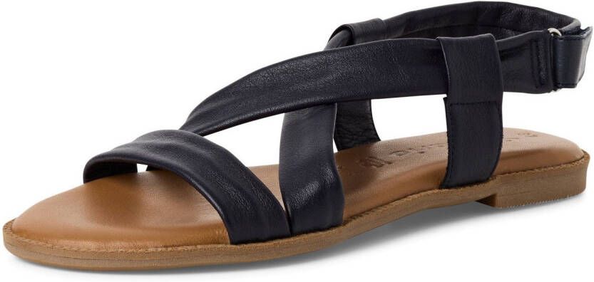 Tamaris Sandalen zomerschoen sandalette met klittenband aan het riempje