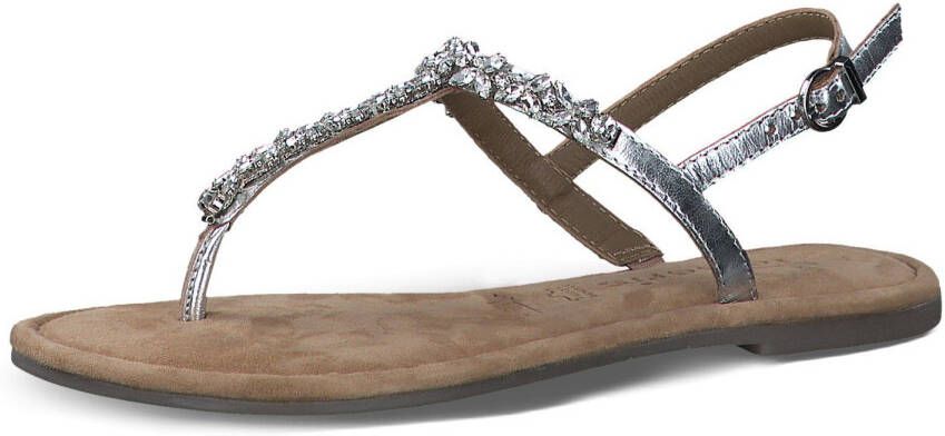 Tamaris Sandalen zomerschoen sandaal riemchensandale met fonkelende steentjes - Foto 2