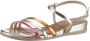 Tamaris Sandalen zomerschoen sandaal wig hak met smalle bandjes - Thumbnail 3