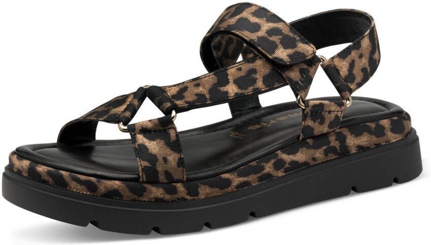Tamaris Sandalen plateau zomerschoen sandalette met touch it-uitrusting