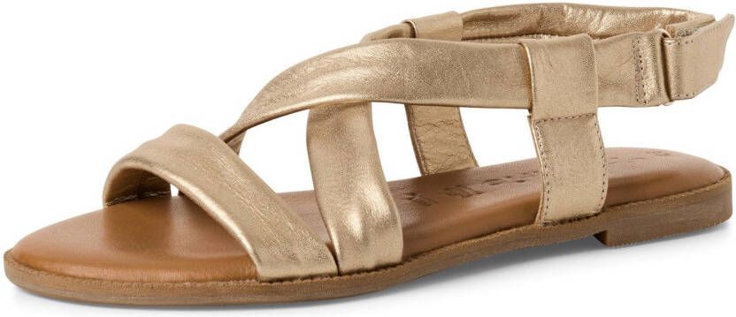 Tamaris Sandalen zomerschoen sandalette met klittenband aan het riempje