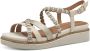 Tamaris Sandalen 12820744 418-IVORY Beige - Thumbnail 2
