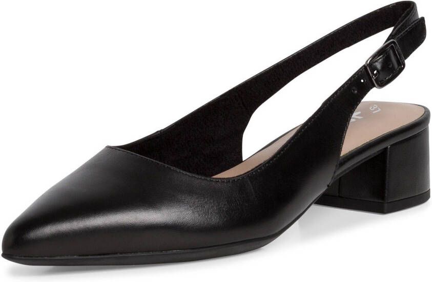 Tamaris Slingback pumps avondschoen zomerschoen blokhak met touch it-uitrusting