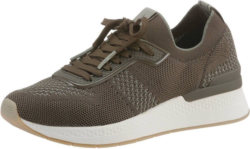Tamaris Slip-on sneakers Fashletics met uitneembaar voetbed