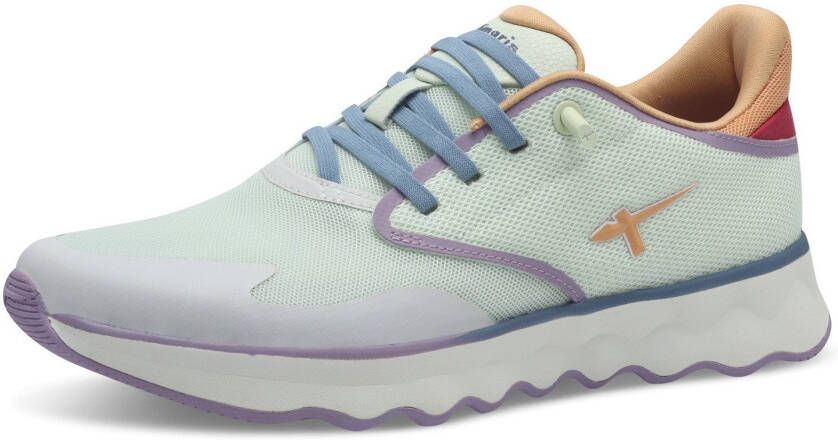 Tamaris Slip-on sneakers Nowana vrijetijdsschoen lage schoen slippers met ortholite-uitrusting