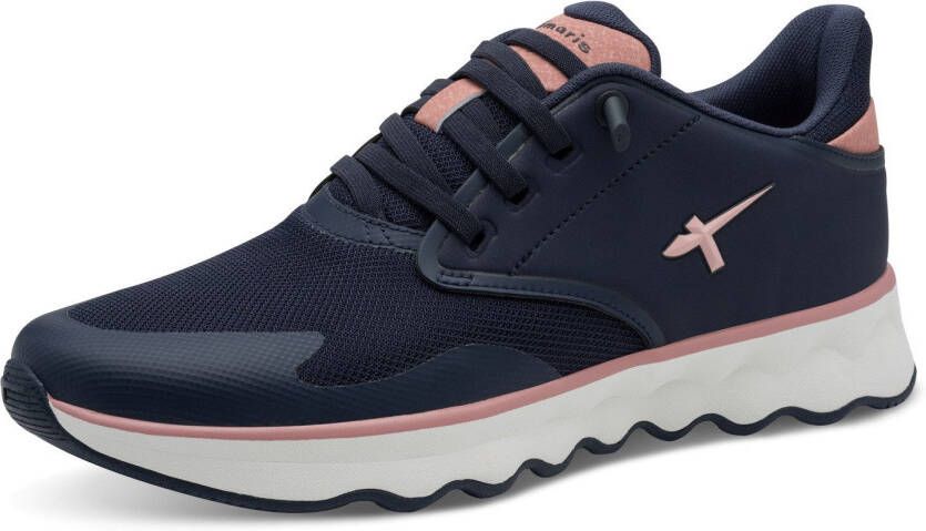 Tamaris Slip-on sneakers Nowana vrijetijdsschoen lage schoen slippers met ortholite-uitrusting