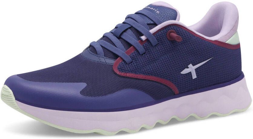 Tamaris Slip-on sneakers Nowana vrijetijdsschoen lage schoen slippers met ortholite-uitrusting