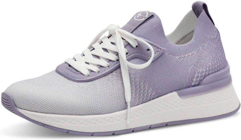 Tamaris Slip-on sneakers vrijetijdsschoen lage schoen slippers met subtiele kleurverloop