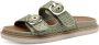 Tamaris Slippers plateau zomerschoen slippers met verstelbare gespen - Thumbnail 2