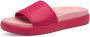 Tamaris Slippers plateau zomerschoen slippers met klein elastiek aan de band - Thumbnail 1
