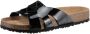 Tamaris Comfortabele slipper met zwarte bandjes Black Dames - Thumbnail 3