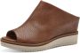 Tamaris Slippers wig-hak zomerschoen slippers lichte loopzool smalle vorm - Thumbnail 3