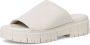 Tamaris Slippers plateau zomerschoen pantoffels in monochrome look - Thumbnail 3