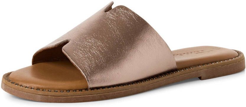 Tamaris Slippers zomerschoen slippers met brede bandage