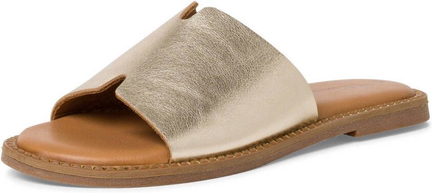 Tamaris Slippers zomerschoen slippers met brede bandage