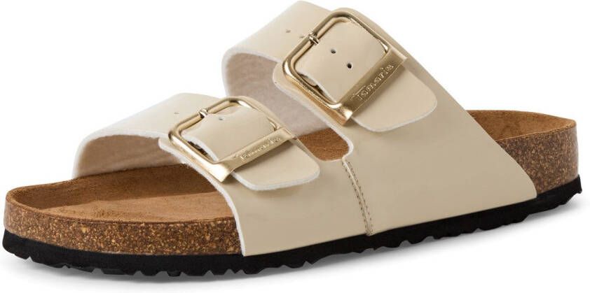 Tamaris Slippers zomerschoen slippers met gepolsterde binnenzool