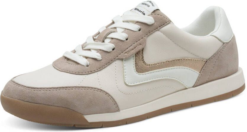 Tamaris Sneakers vrijetijdsschoen halfhoge schoen veterschoen zacht gevoerde schachtrand