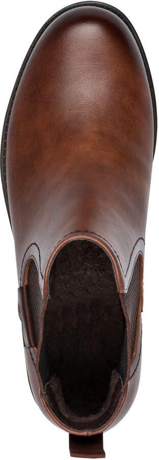 Tamaris Chelsea-boots blokhak enkellaarsjes instapschoen in used look - Foto 4