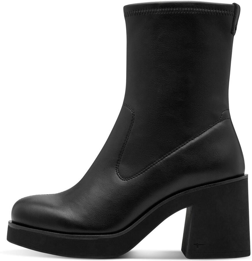 Tamaris Laarsjes blokhak partyschoen in vegan afwerking - Foto 6