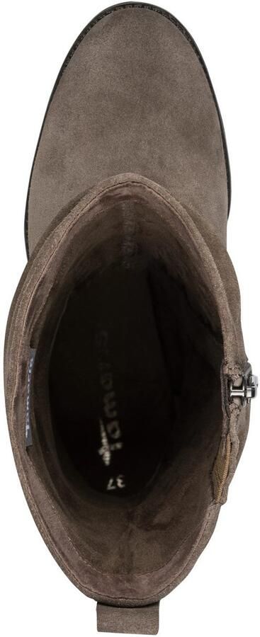 Tamaris Laarzen blokhak korte laarzen met plooien op de slouchy schacht - Foto 7