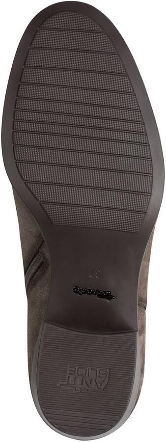 Tamaris Laarzen blokhak korte laarzen met plooien op de slouchy schacht - Foto 8