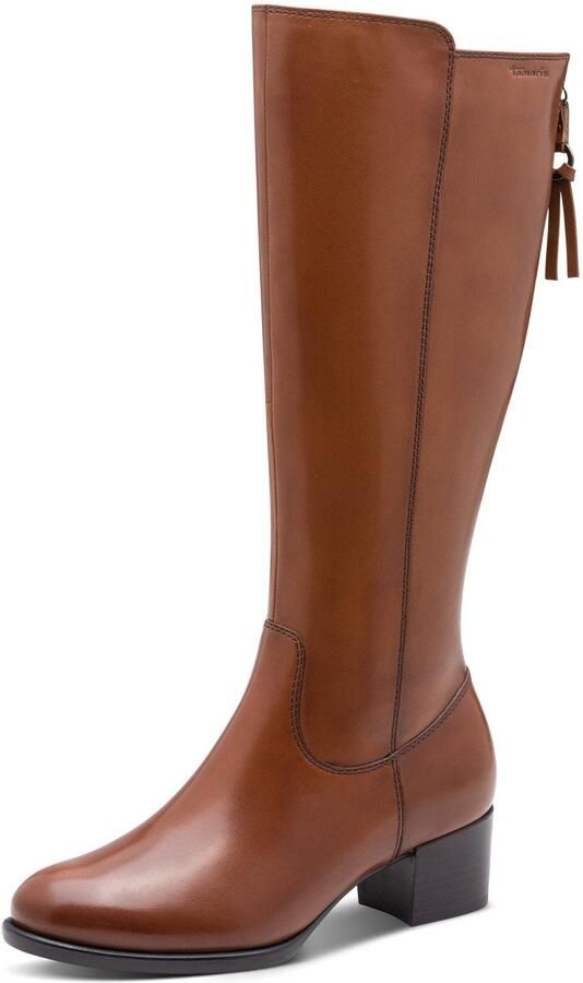 Tamaris Laarzen blokhak lange laars met binnenritssluiting - Foto 8