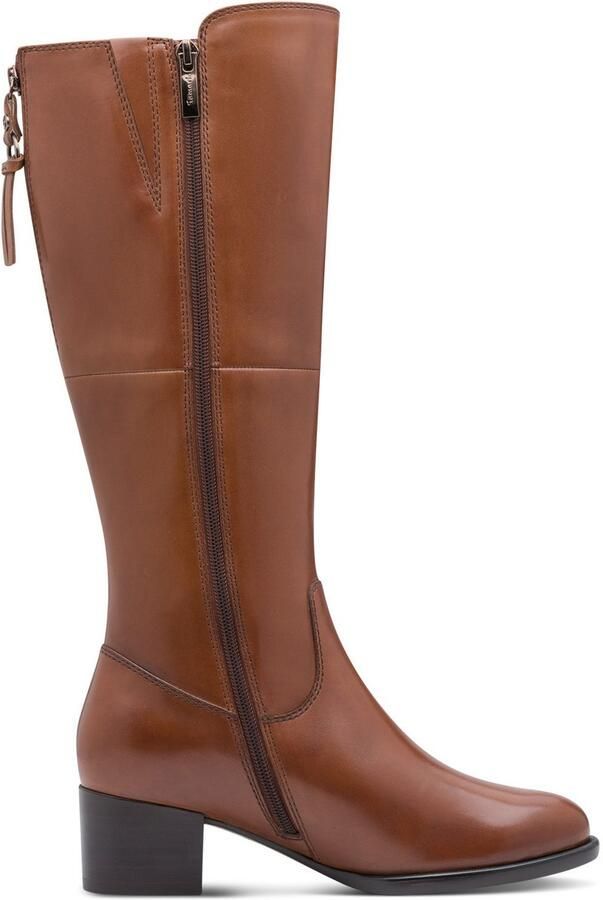 Tamaris Laarzen blokhak lange laars met binnenritssluiting - Foto 4