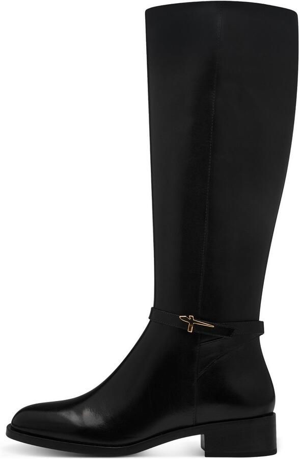 Tamaris Laarzen Blokhak lange laars met T-logo element - Foto 10