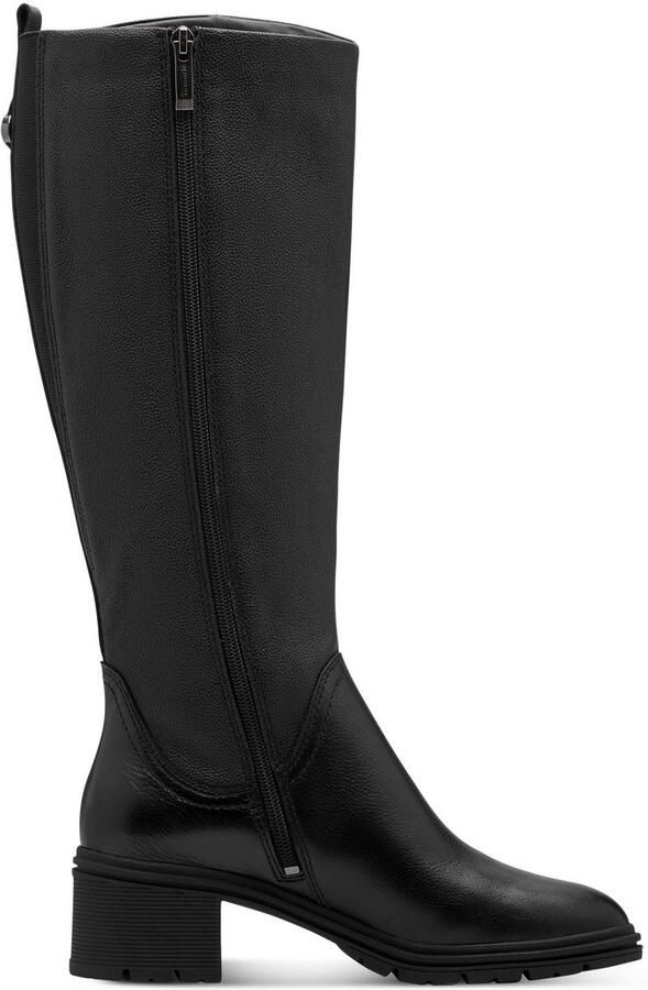 Tamaris Laarzen blokhak zakelijke laars lange laars in ruiterlook - Foto 3