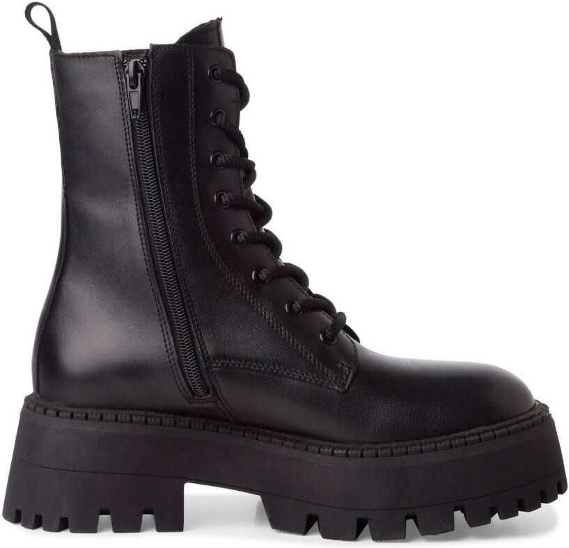 Tamaris Veterlaarsjes blokhak plateau veterboots met touch it-uitrusting - Foto 6