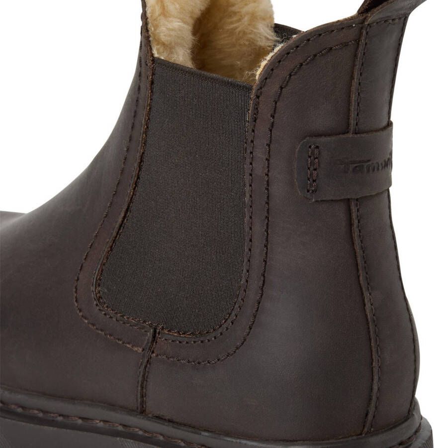 Tamaris Winterlaarzen blokhak chelseaboots instapschoen aan beide zijden stretch inzet - Foto 2