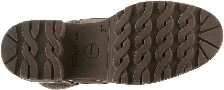 Tamaris Winterlaarzen blokhak veterschoenen winter enkellaars met duo tex-uitrusting - Foto 10