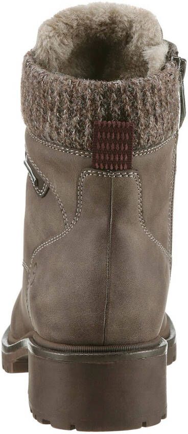 Tamaris Winterlaarzen blokhak veterschoenen winter enkellaars met duo tex-uitrusting - Foto 8